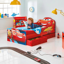 Load image into Gallery viewer, Disney Cars Kids Toddler Bed with Storage hello4kids