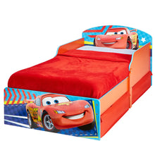 Load image into Gallery viewer, Disney Cars Kids Toddler Bed with Storage hello4kids