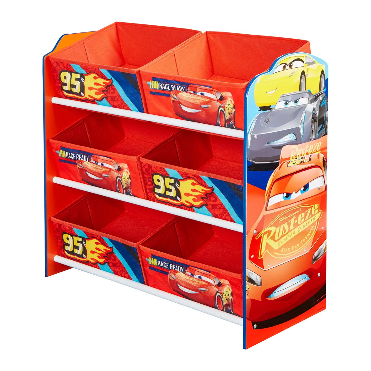 Disney Cars Kids Toy Storage Unit