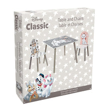 Load image into Gallery viewer, Disney Classics 101 Dalmations Kids Table and 2 Chairs Set Disney4kids