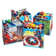 Load image into Gallery viewer, Marvel Avengers Kids Cube Toy Storage Bins  hello4kids