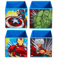 Load image into Gallery viewer, Marvel Avengers Kids Cube Toy Storage Bins  hello4kids