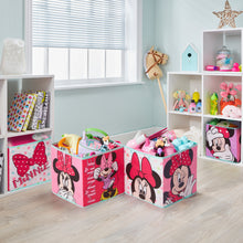 Load image into Gallery viewer, Minnie Mouse Kids Cube Toy Storage Boxes hello4kids