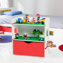 Load image into Gallery viewer, Room 2 Build Kids Toy Storage Unit with Building Brick hello4kids