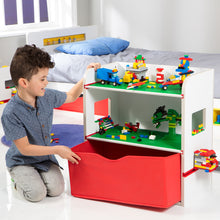 Load image into Gallery viewer, Room 2 Build Kids Toy Storage Unit with Building Brick hello4kids