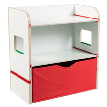Load image into Gallery viewer, Room 2 Build Kids Toy Storage Unit with Building Brick hello4kids