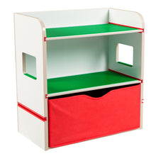 Load image into Gallery viewer, Room 2 Build Kids Toy Storage Unit with Building Brick hello4kids
