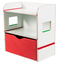 Load image into Gallery viewer, Room 2 Build Kids Toy Storage Unit with Building Brick hello4kids