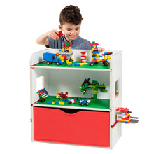 Load image into Gallery viewer, Room 2 Build Kids Toy Storage Unit with Building Brick hello4kids