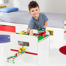 Load image into Gallery viewer, Room 2 Build Kids Toy Box with Building Brick Display hello4kids