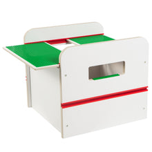 Load image into Gallery viewer, Room 2 Build Kids Toy Box with Building Brick Display hello4kids