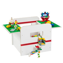 Load image into Gallery viewer, Room 2 Build Kids Toy Box with Building Brick Display hello4kids