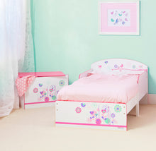 Load image into Gallery viewer, Flowers and Birds Toddler Bed hello4kids