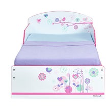 Load image into Gallery viewer, Flowers and Birds Toddler Bed hello4kids