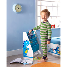 Load image into Gallery viewer, Dinosaurs Kids Sling Bookcase - Bedroom Book Storage Disney4kids