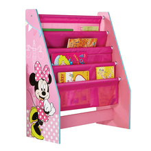 Load image into Gallery viewer, Minnie Mouse Kids Sling Bookcase - Bedroom Book Storage hello4kids