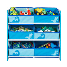 Lade das Bild in den Galerie-Viewer, Dinosaurs Kids Bedroom Toy Storage Unit with 6 Bins Disney4kids