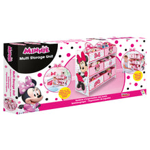 Load image into Gallery viewer, Minnie Mouse Kids Bedroom Toy Storage Unit with 6 Bins hello4kids
