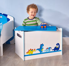 Load image into Gallery viewer, Dinosaurs Kids Toy Box - Children's Bedroom Storage Chest Disney4kids