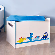 Load image into Gallery viewer, Dinosaurs Kids Toy Box - Children's Bedroom Storage Chest Disney4kids