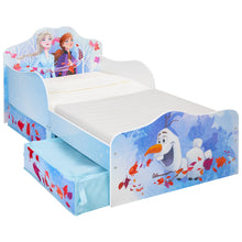 Load image into Gallery viewer, Frozen Kids Toddler Bed with Storage Drawers hello4kids