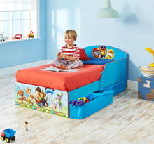 Load image into Gallery viewer, Paw Patrol Kids Toddler Bed with Storage Drawers hello4kids