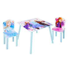 Load image into Gallery viewer, Frozen Kids Table and 2 Chairs Set hello4kids