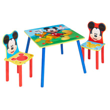Load image into Gallery viewer, Mickey Mouse Kids Table and 2 Chairs Set hello4kids