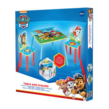 Load image into Gallery viewer, Paw Patrol Kids Table and 2 Chairs Set hello4kids
