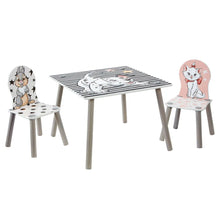 Load image into Gallery viewer, 101 Dalmations Kids Table and 2 Chairs Set Disney4kids
