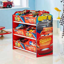 Load image into Gallery viewer, Disney Cars Kids Toy Storage Unit hello4kids
