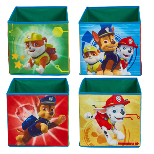 Paw Patrol Kids Cube Toy Storage Bins hello4kids