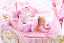 Ielādējiet attēlu galerijas skatītājā, Disney Princess Toddler Bed with Storage Drawer Disney4kids
