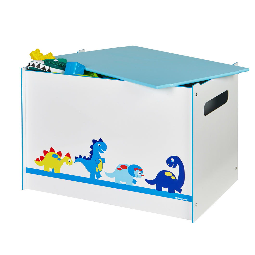 Dinosaurs Kids Toy Box - Children's Bedroom Storage Chest Disney4kids