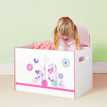 Load image into Gallery viewer, Flowers and Birds Kids Toy Box hello4kids
