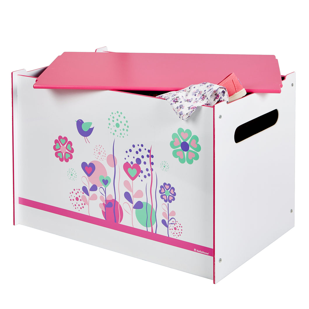 Flowers and Birds Kids Toy Box hello4kids