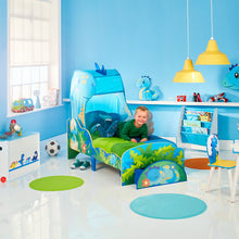 Load image into Gallery viewer, Dinosaur Kids Toddler Bed with Canopy and Storage Drawer Disney4kids
