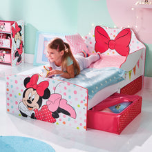 Ladda upp bild till gallerivisning, Minnie Mouse Toddler Bed with underbed storage hello4kids
