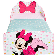 Ielādējiet attēlu galerijas skatītājā, Minnie Mouse Toddler Bed with underbed storage hello4kids
