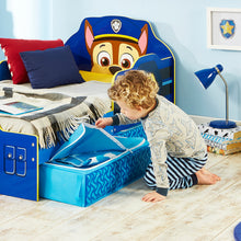 Ielādējiet attēlu galerijas skatītājā, Paw Patrol Chase Kids Toddler Bed with Storage Drawers hello4kids
