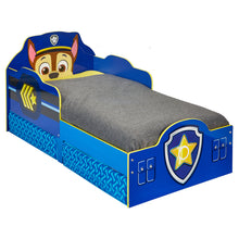 Carica l&#39;immagine nel visualizzatore di Gallery, Paw Patrol Chase Kids Toddler Bed with Storage Drawers hello4kids
