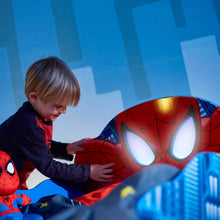 Load image into Gallery viewer, Marvel Spiderman Kids Toddler Bed with Light Up Eyes and Storage Drawers  hello4kids
