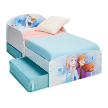 Lataa kuva Galleria-katseluun, Frozen Kids Toddler Bed with Storage Drawers hello4kids

