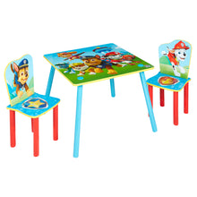Lataa kuva Galleria-katseluun, Paw Patrol Kids Table and 2 Chairs Set hello4kids
